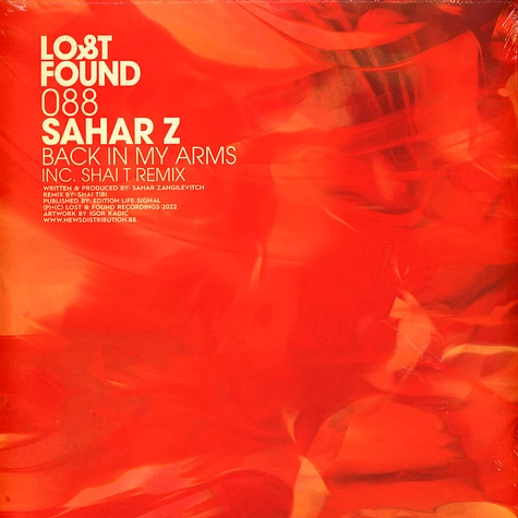 Sahar Z - Back In My Arms Shai T Remix