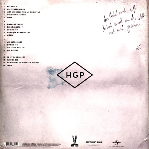 Clueso - Handgepäck Limited Grey Vinyl Edition