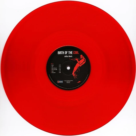 Miles Davis - Birth Of The Cool Transparent Red Vinyl Edition