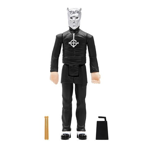 Ghost - Meliora Nameless Ghoul (Cowbell & Drumsticks) - ReAction Figure