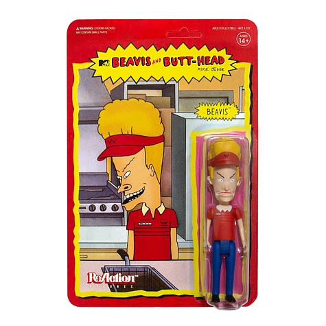 Beavis & Butt-Head - Burger World Beavis - ReAction Figure