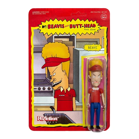 Beavis & Butt-Head - Burger World Beavis - ReAction Figure Beavis & Butt-Head - Burger World Beavis - ReAction Figure