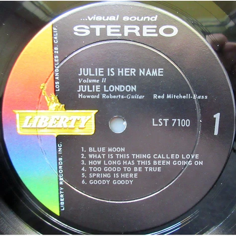 Julie London - Julie Is Her Name Volume II