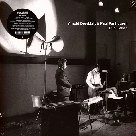 Arnold Dreyblatt & Paul Panhuysen - Duo Geloso