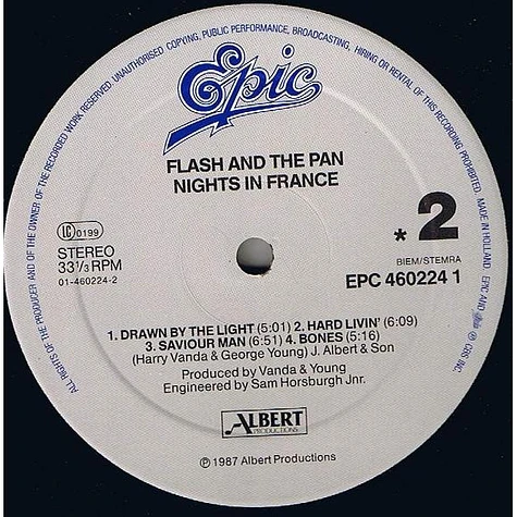 Flash & The Pan - Nights In France