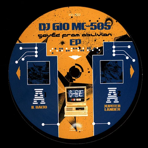 DJ Gio Mc-505 - Saved From Oblivion EP