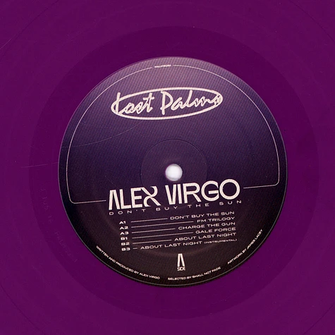 Alex Virgo - Don't Buy The Sun EP Purple Vinyl Edition