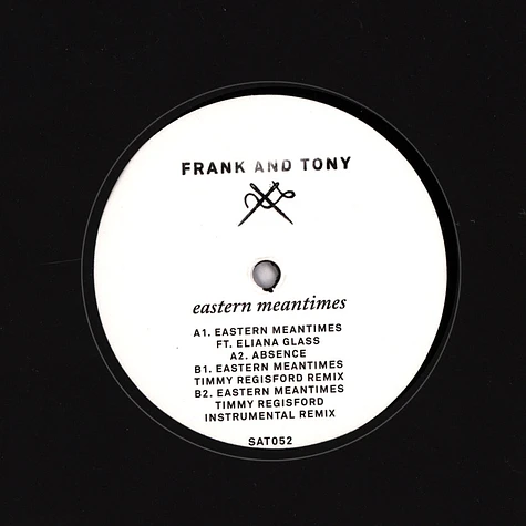 Frank & Tony - Eastern Meantimes Timmy Regisford Remixes