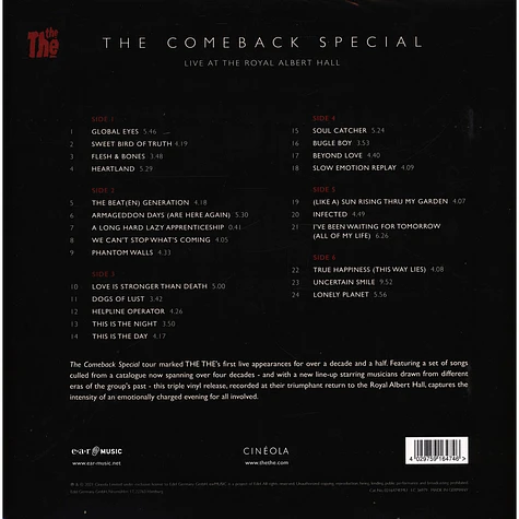 The The - The Comeback Special (Live At The Royal Albert Hall)