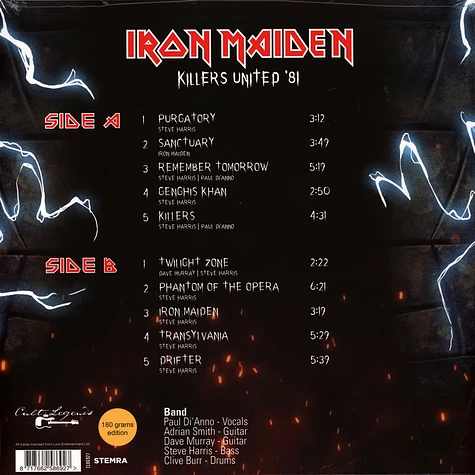Iron Maiden - Killers United '81