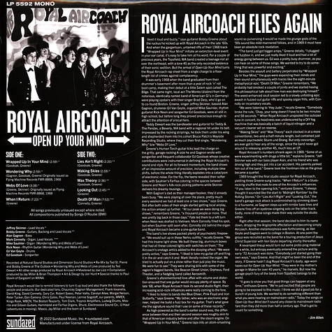 Royal Aircoach - Open Up Your Mind