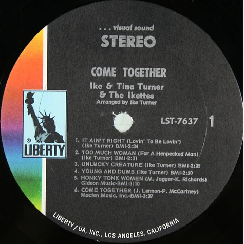 Ike & Tina Turner And The Ikettes - Come Together