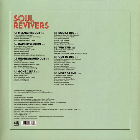 Soul Revivers - Groove Dub