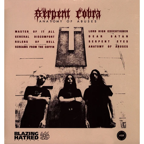 Serpent Cobra - Anatomy Of Abuses Red Vinyl Edition