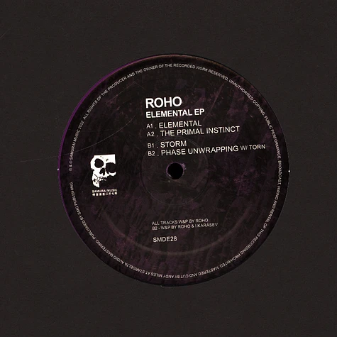 Roho - Elemental EP Purple Vinyl Edition