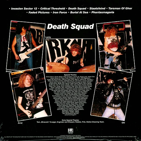 Darkness - Death Squad Black Vinyl Edition