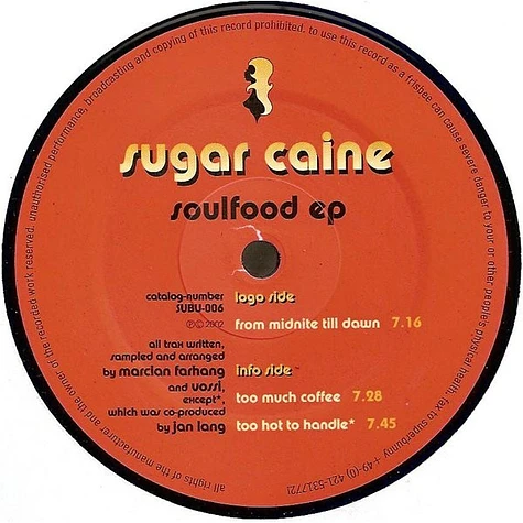 Sugar Caine - Soulfood EP