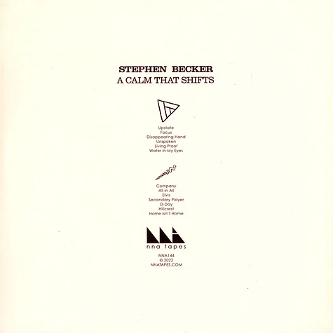 Stephen Becker - A Calm That Shifts