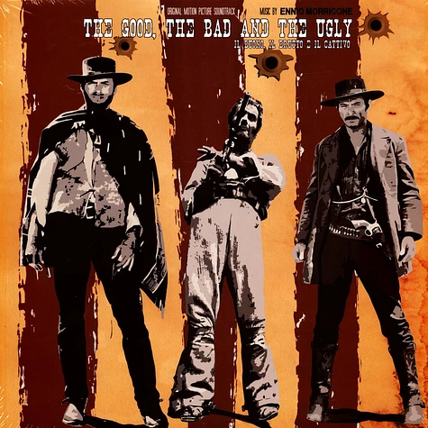 Ennio Morricone - OST Il Buono, Il Brutto, Il Cattivo (The Good, The Bad And The Ugly) Black Vinyl Edition