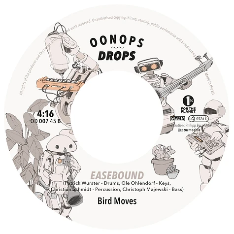 Bird Moves - Kakra Kakra / Easebound Orange Vinyl Edition