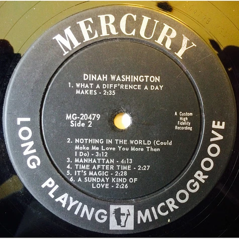 Dinah Washington - What A Diff'rence A Day Makes!