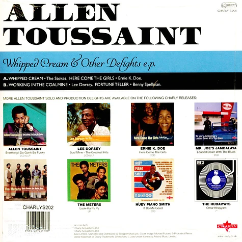 Allen Toussaint - Whipped Cream & Other Delights