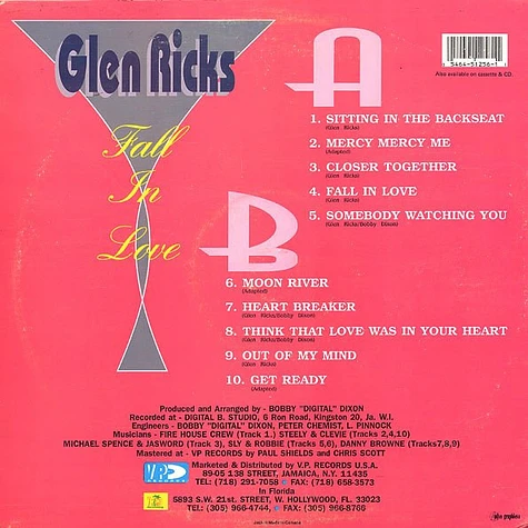 Glen Ricks - Fall In Love