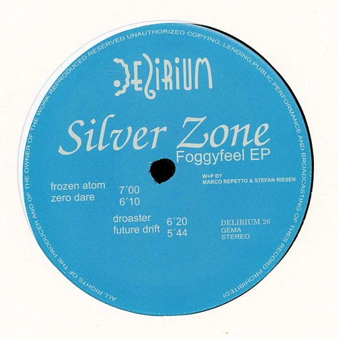 Silver Zone - Foggyfeel EP