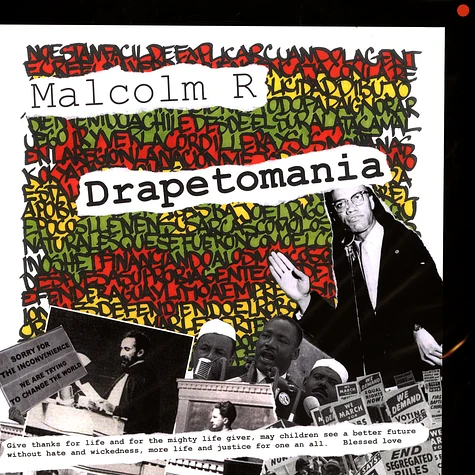 Malcolm R - Drapetomania Red Vinyl Edition