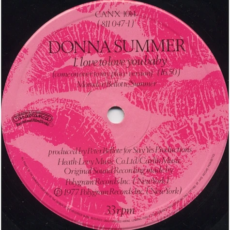 Donna Summer - Love To Love You Baby