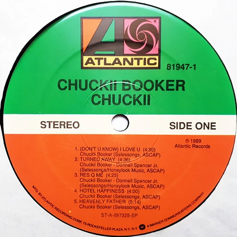 Chuckii Booker - Chuckii