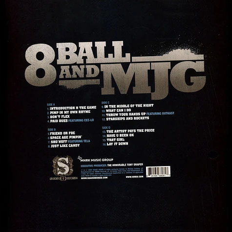8Ball & MJG - We Are The South Greatest Hits Black Friday Record Store Day 2022 Silver & Blue Edition