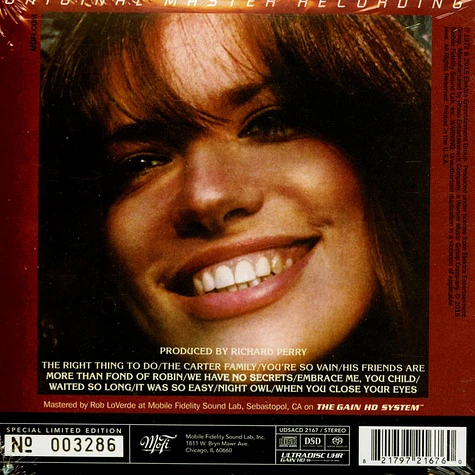 Carly Simon - No Secrets SACD Edition