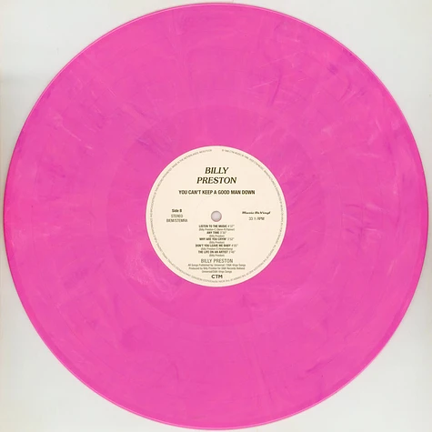 Billy Preston - You Can't Keep A Good Man Down Pink & Purple Marbled Vinyl Edition
