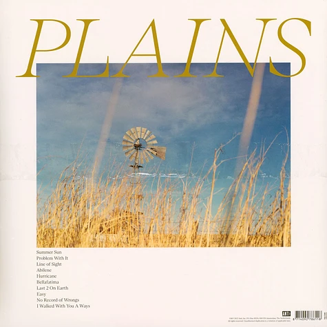 Plains - I Walked With You A Ways Black Vinyl Edition