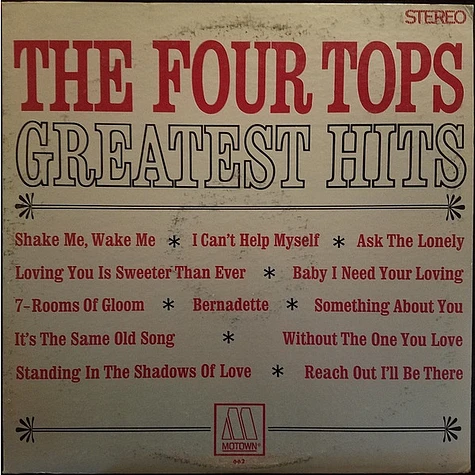 Four Tops - Greatest Hits