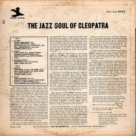V.A. - The Jazz Soul Of Cleopatra