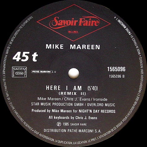 Mike Mareen - Here I Am (Remix)