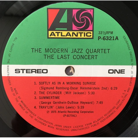 The Modern Jazz Quartet - The Last Concert