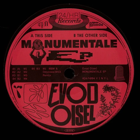 Evod & Oisel - Monumentale EP