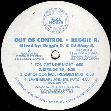 Reginald Rodgers - Out Of Control