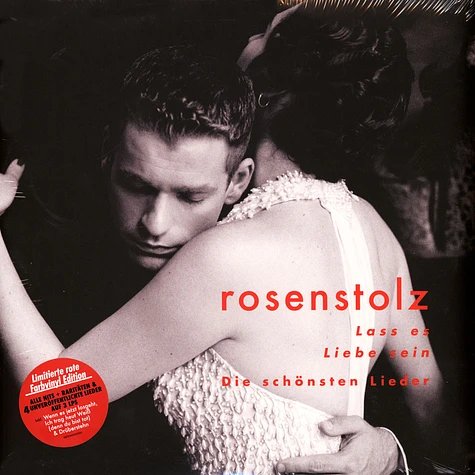 Rosenstolz - Lass Es Liebe Sein Die Schönsten Lieder 3 Red Vinyl Edition
