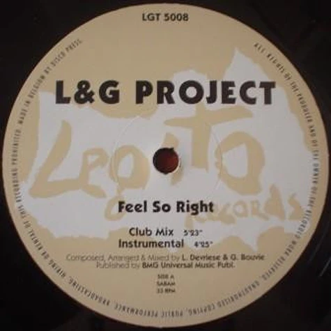 L&G Project - Feel So Right / Latino Express