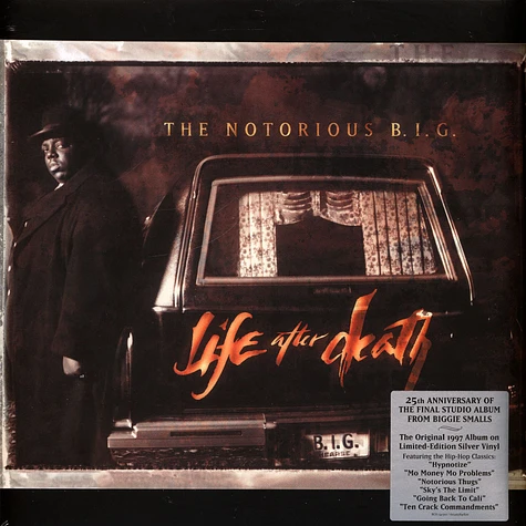The Notorious B.I.G. - Life After Death HHV Exclusive Silver Vinyl Edition