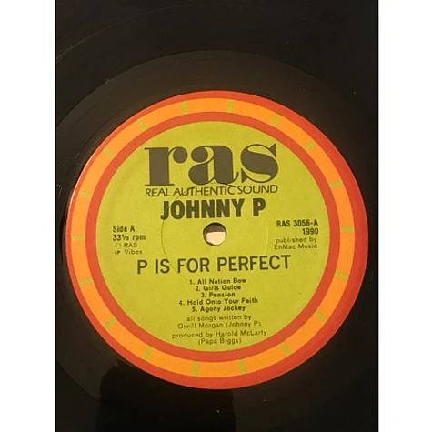 Johnny P - P Is For Perfect