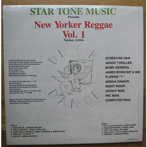 V.A. - Star Tone Music Presents New Yorker Reggae Vol. 1: Duck Dance