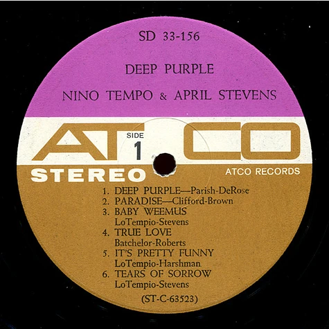 Nino Tempo & April Stevens - Deep Purple