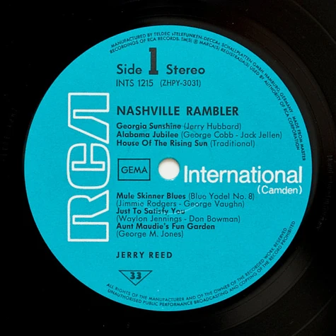 Jerry Reed - Nashville Rambler