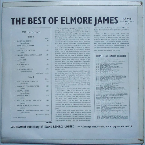 Elmore James - The Best Of Elmore James