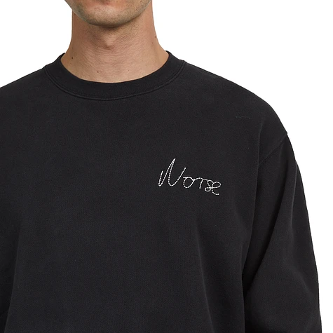 Norse Projects - Arne Chain Stitch Logo Sweat